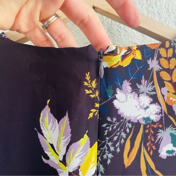 Madewell Lilyblossom Button-Front Dress in Blooming Oasis - Picture 8 of 16